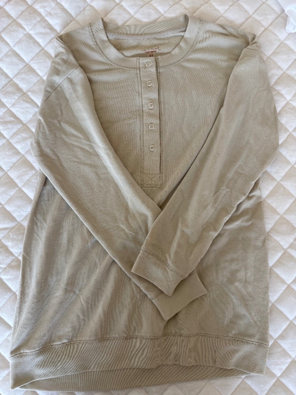 beige Isabel Maternity top
